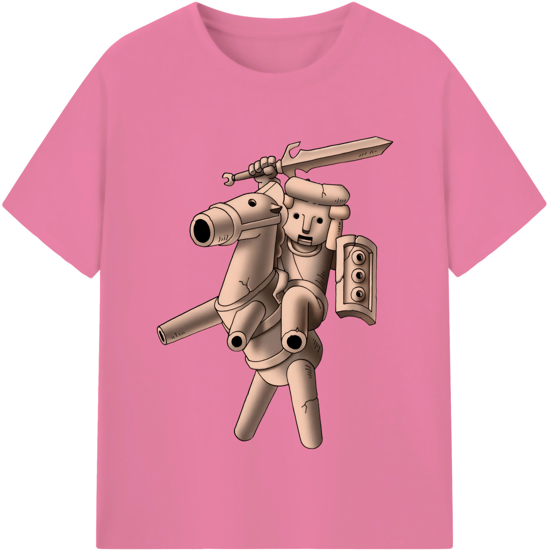 （画像用） ドラゴンクエスト Doragon Kuesuto Dragon Quest 綿100％半袖Tシャツ（フロントプリント）